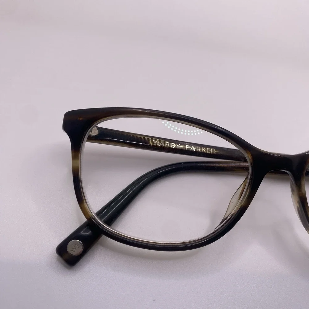 Warby Parker Eyeglasses FRAME ONLY Daisy 234 54-17-142 Brown Tortoise 832